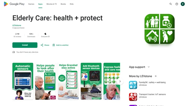 Elderly Care: Health + Protect